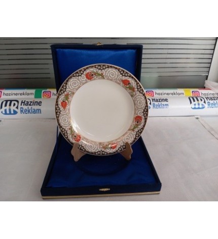 HZ-011 ÇİNİ TABAK PLAKET 